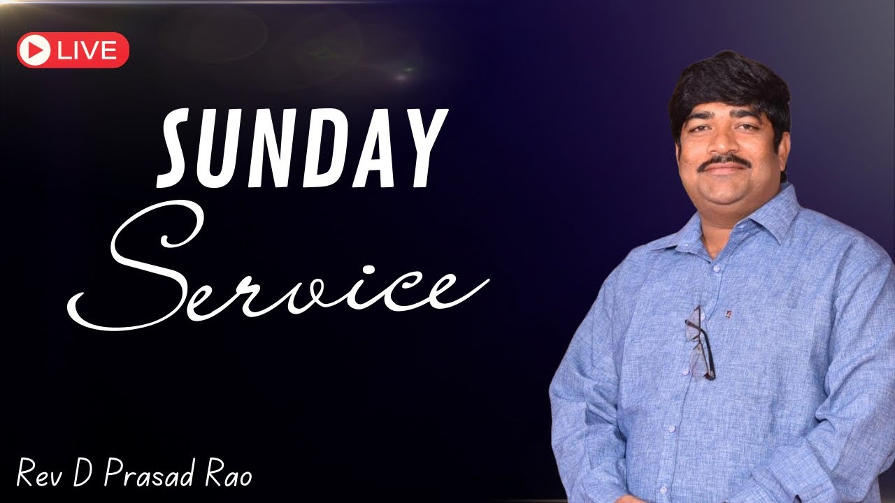 SUNDAY SERVICE LIVE || Pastor Prasad Rao| Trinity Pentecost Prayer Church