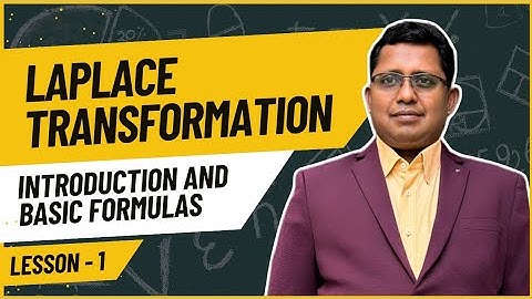 Laplace Transformation | Introduction | Basic Formulas | Prof. (Dr.) S.K. Paikray