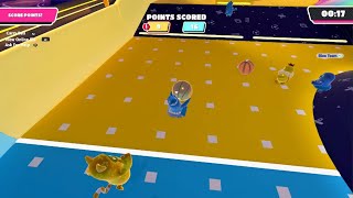 A GOLDEN interception and basket in BasketFall