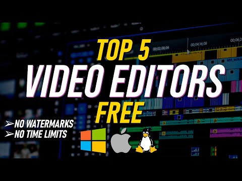 Top 5 Best FREE VIDEO EDITING Software (2021)