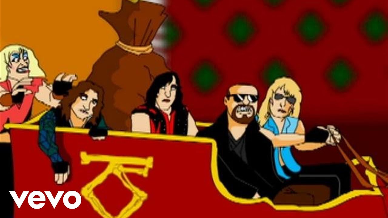 Twisted Sister Oh Come All Ye Faithful Animated Version Youtube