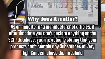 The REACH SCIP Database