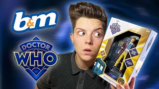 Doctor Who B&M Figure Sets 2023 Unboxing & Preview | Sixth Doctor, TARDIS, Richard Hurndall & Daleks