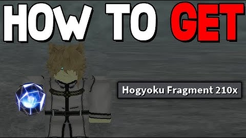 How To GET HOGYOKU FRAGMENTS FAST in TYPE SOUL! ROBLOX