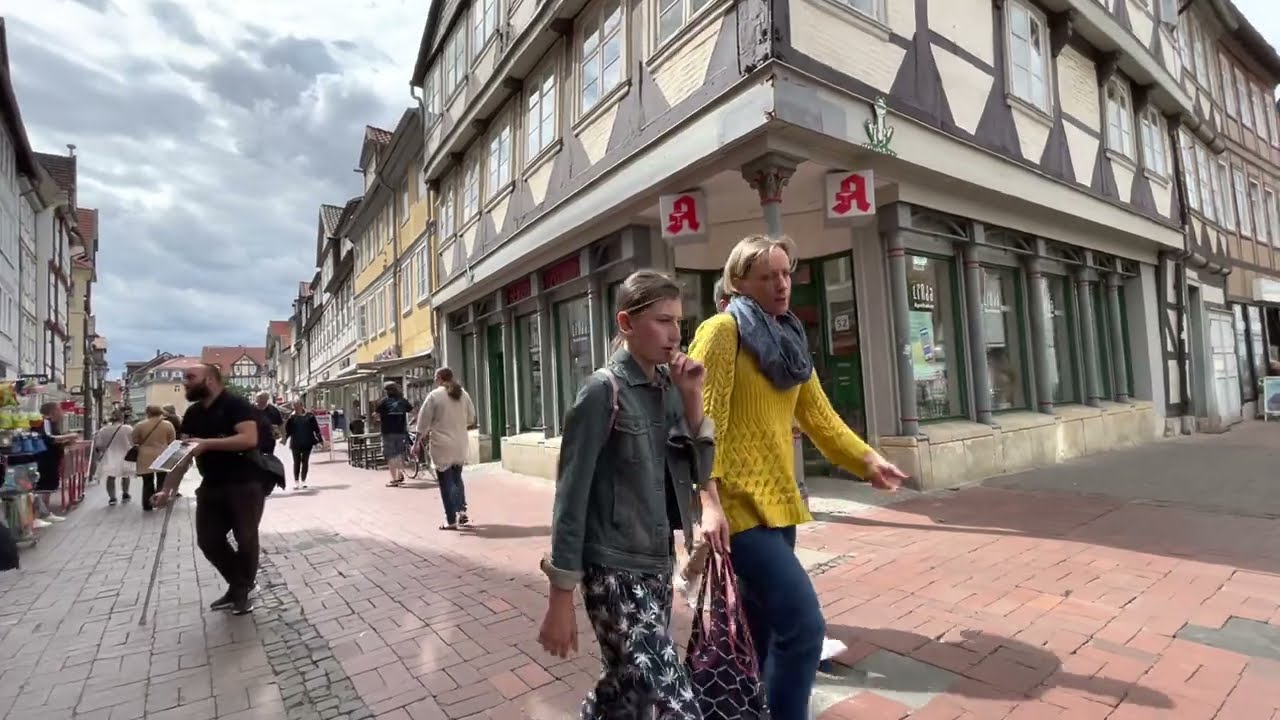 Walking in City of Wolfenbüttel - Germany
