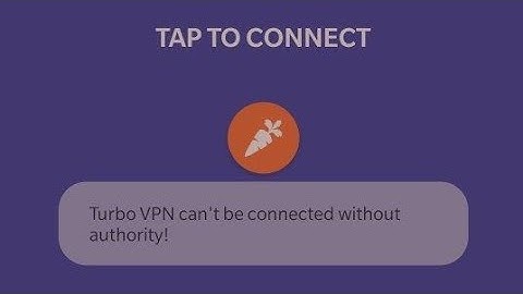 how to fix turbo vpn can