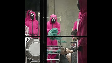 Thumbnail of pink guard in real life | Squid game prank | spooky super slowed