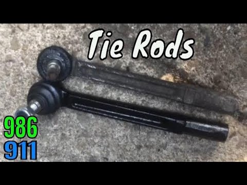 How to remove install an outer tie rod (Ex. Porsche 911 996 986).