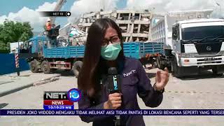 Proses Evakuasi Korban Gempa Di Hotel Roa Roa Palu-NET10