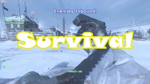 Call of Duty: Modern Warfare 2 Campaign Remastered/H2 - Survival Mode