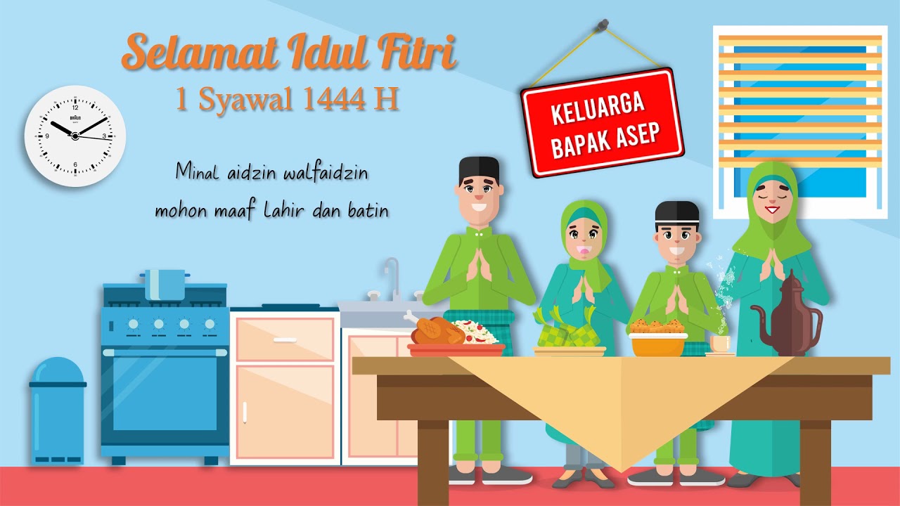 Template Video Ucapan Lebaran 12 Nirwana Print