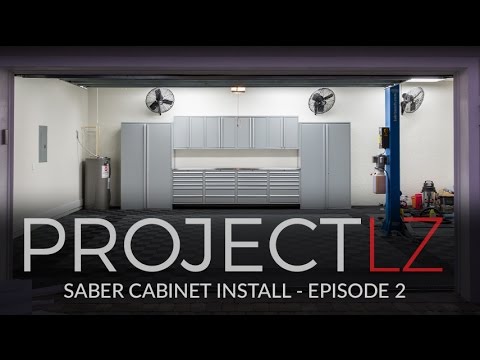 The LZ Garage Project:  Saber Cabinets E2