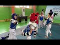 Taekwondo training process