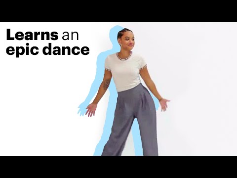 Justice League's Kiersey Clemons Learns an Epic Dance Routine | Allure