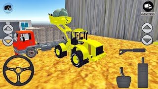 Stone Pit Dozer Simulator - Extreme Dump Truck 2020 - Android Gameplay screenshot 5