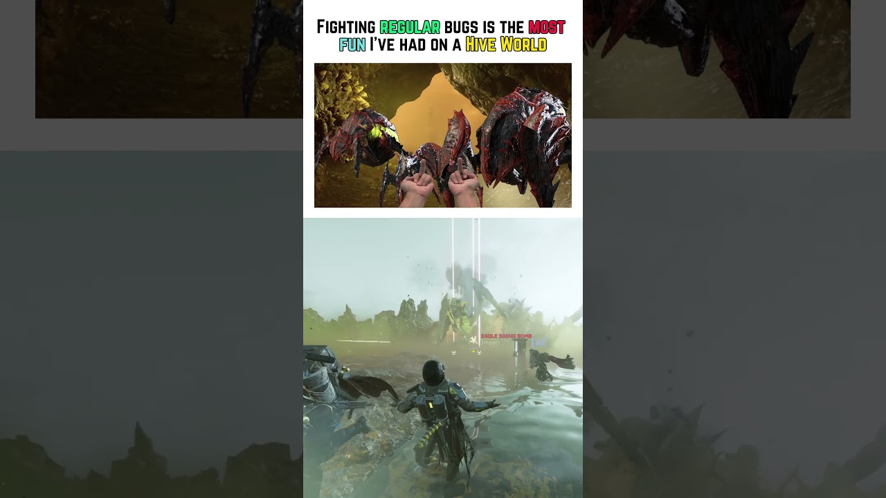 Fighting Regular Bugs is The Most Fun I've Had On A Hive World in Helldivers 2 