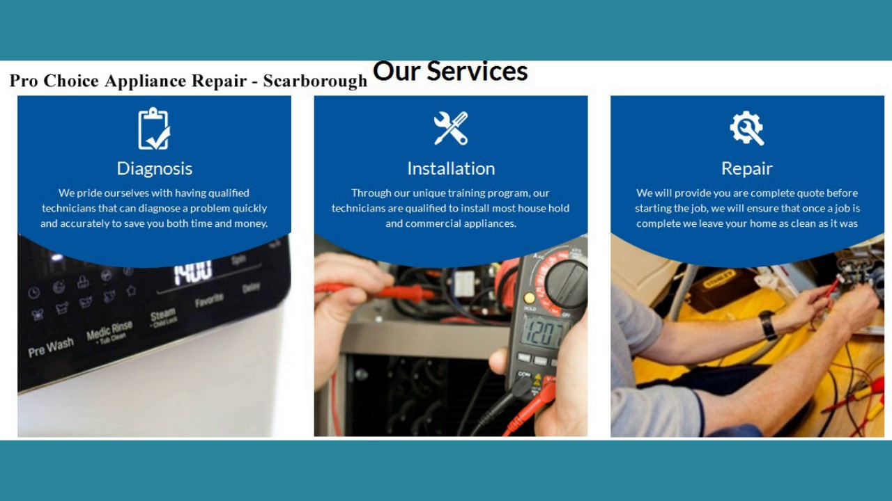 Best Appliance Repair Scarborough | Pro Choice Appliance Repair