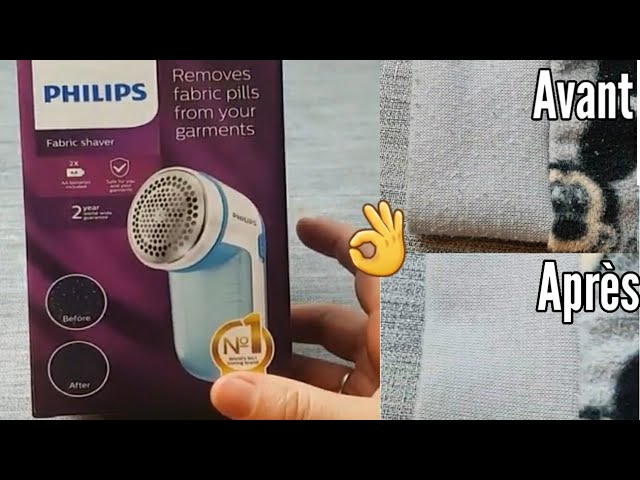 Test du rasoir anti-bouloche Philips #foryou #satisfying