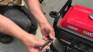 52299 / INF3800A -  3500W Generator assembly of feet and handle
