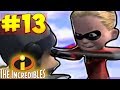 "The Incredibles" (Суперсемейка) - Прохождение Часть 13 - ШАСТИК УБЕГАЕТ ОТ ОХРАНЫ СИНДРОМА !