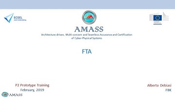 AMASS Prototype P2 Training: Fault Tree Analysis (FBK)