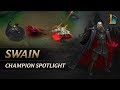 Swain champion spotlight  gameplay  league of legends