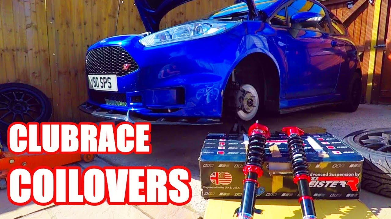 Track spec coilovers. meister r clubrace on fiesta st180