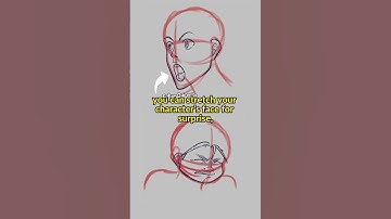 Quick tip for drawing facial expressions.