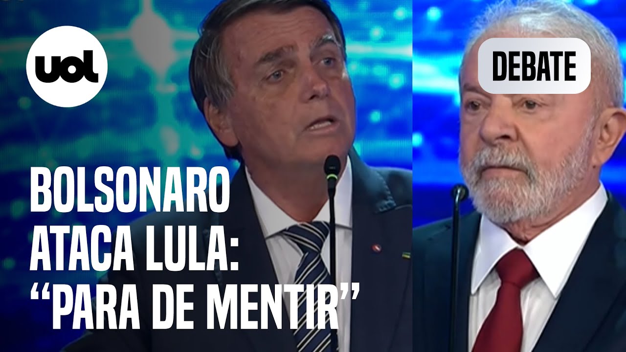 Debate: Lula e Bolsonaro estancam desgaste, dizem equipes - 29/10