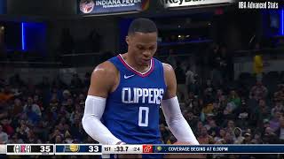 Russell Westbrook 10 pts 4 reb 5 ast vs Indiana Pacers | 2023-12-18