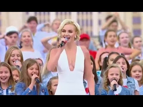 Полина Гагарина - Миллион голосов | Праздничный концерт на Красной площади, 09.09.2017