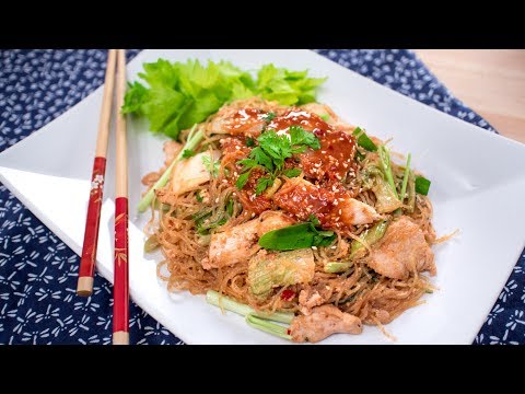 Thai Sukiyaki Stir-Fry Recipe (Suki Hang) สุกี้แห้ง | Thai Recipes