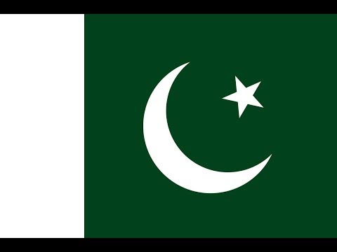 Флаг Пакистана.