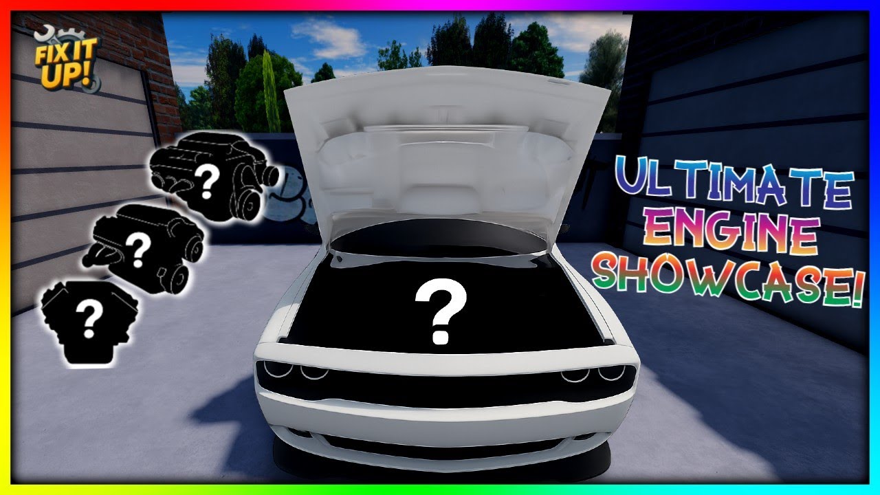 Testing EVERY Engine in Fix It Up! | Full Sound Showcase