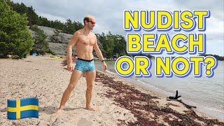 Is this NUDIST BEACH or NOT??? * Torpesand Strand #093