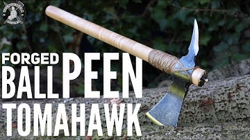 Forging a DEVASTATING Tomahawk From Only a Hammer