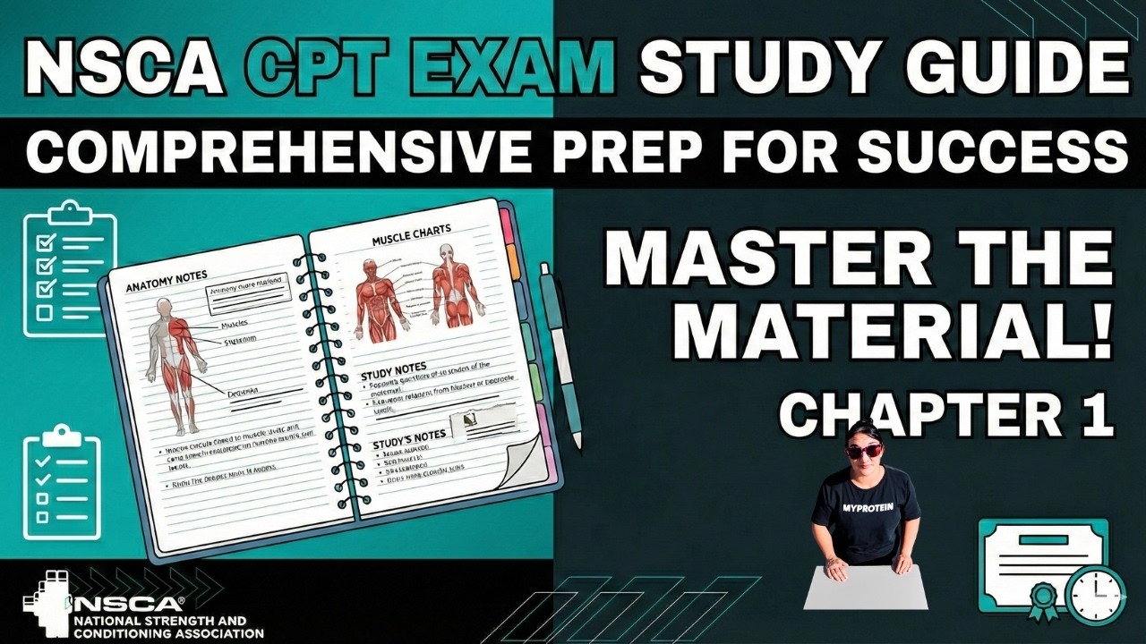 NSCA CPT Exam Chapter 1 Study Guide | How To Pass Your NSCA CPT