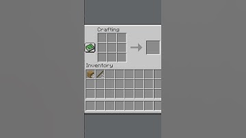 How to craft fence in Minecraft? #shorts