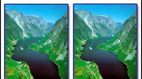 Tinh mắt Hãy tìm 3 điểm khác nhau giữa 2 bức tranh này