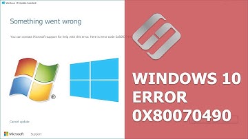 How to Fix the Error 0x80070490 When Updating Windows 10, 8 or 7 🐞🖥️🛠️