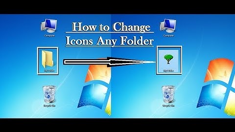 How to Change Customize Any Folder icon in (windows vista,7,8,XP) [ Hindi ]