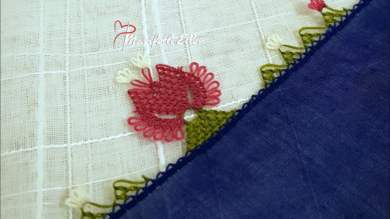 İstek Üzerine Harika Bir İğne Oyası Modeli Yapımı  İğne Oyası | 989. Model