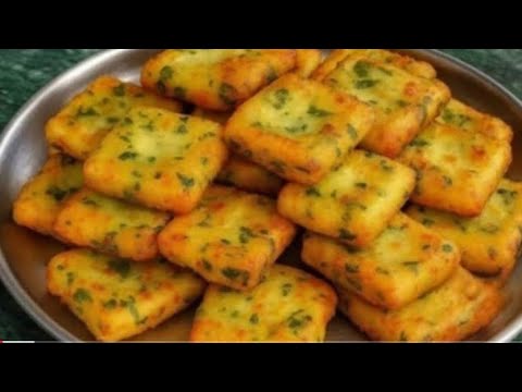 আটাওআলু দিয়ে১০মিনিটে তৈরি চটপটা দারুণ মুচমুচে নাস্তা রেসিপি‼️১বার খেলে রোজ বানাবে|pitha recipe|nasta