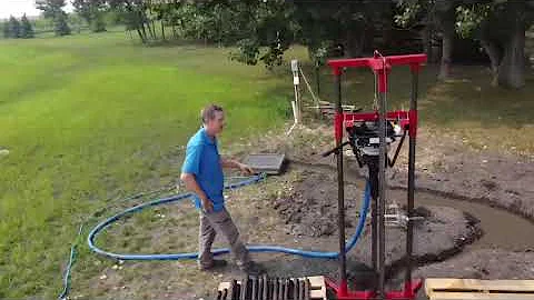 DEEPROCK HD - 55 Pro Series Model 2021 Waterwell Drilling Machine Rated#1 again by Missions fields