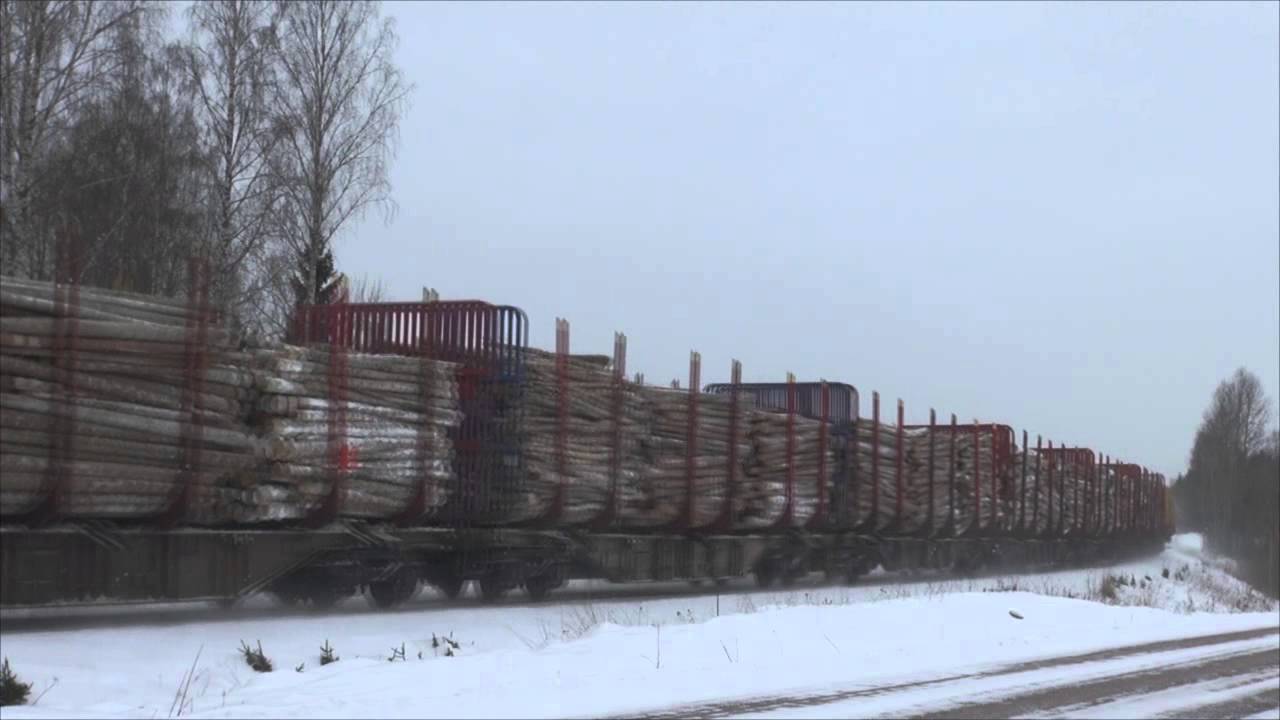 Tåg i Fryksdalen 22.01.2014