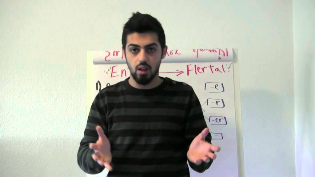 الدرس الثاني: الأسماء + تحويل الاسم من المفرد الى الجمع - Substantiver: Ental-Flertal