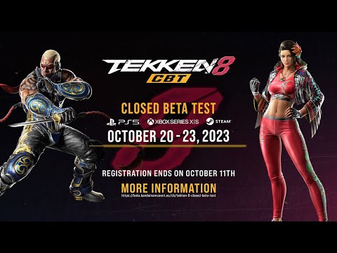 [GE] TEKKEN 8 - Feng and Closed Beta Test Reveal Trailer