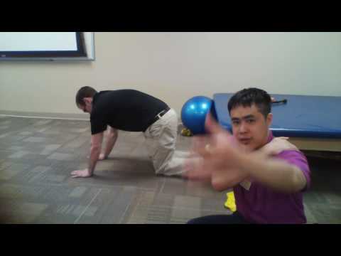 Close Chain Scapula Stabilizers