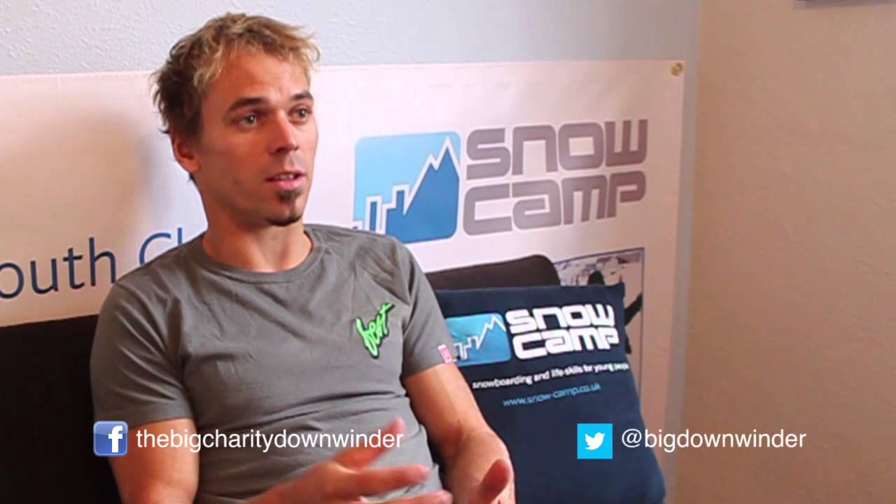 Lewis Crathern launches The Big Charity Downwinder!