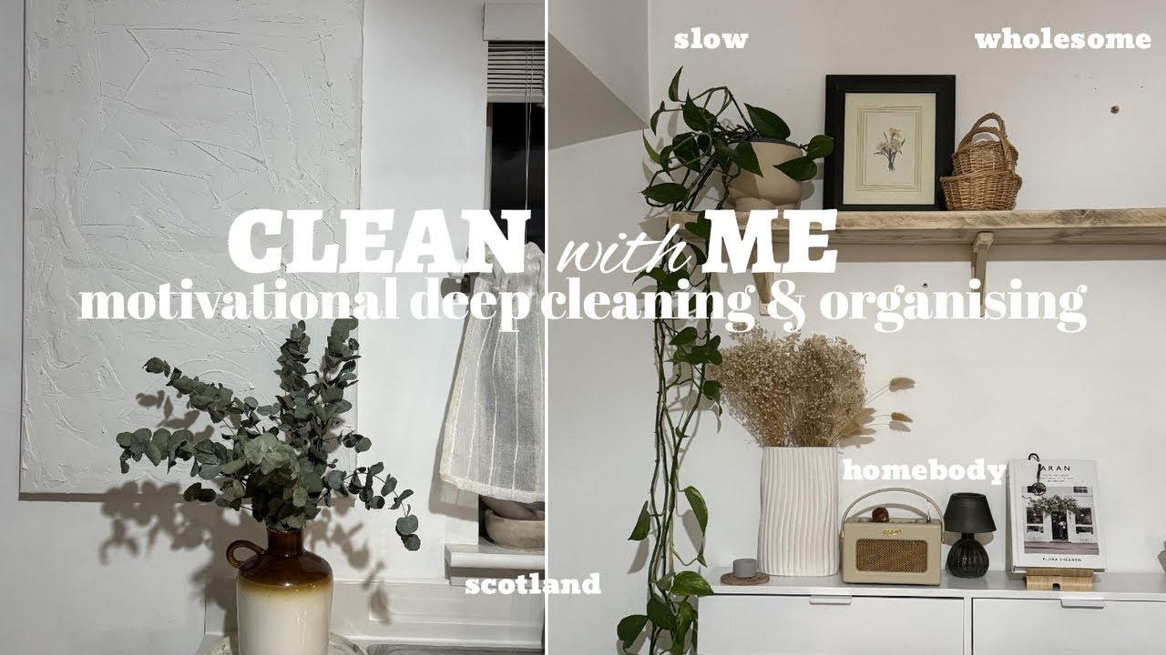 clean with me  ✨ HELLO NOVEMBER | motivational all day cosy deep cleaning, reset & organise